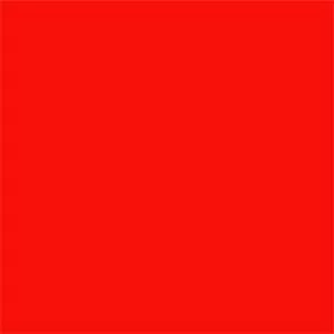 Red Fluorescent Vinyl Colour Swatch