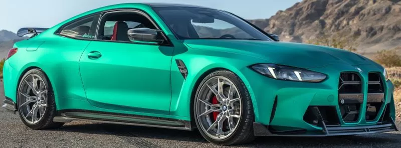 K75808 - KPMF Absolute Matte Vector Green installed on car